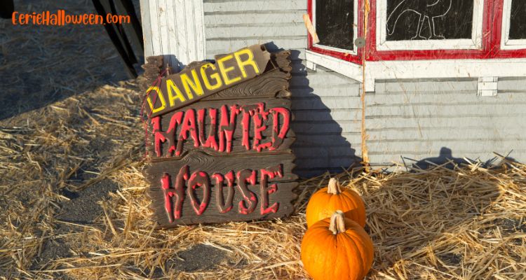 take a haunted house tour